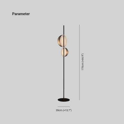Salgado Floor Lamp - Dimensions and Parameter