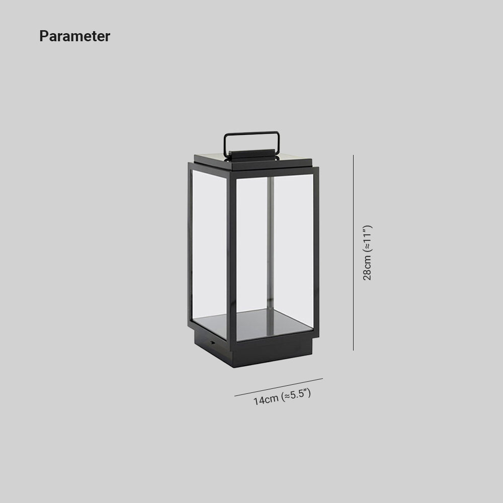 Orr Outdoor Floor Lamp dimensions, minimalist design, 28cm height, 14cm width