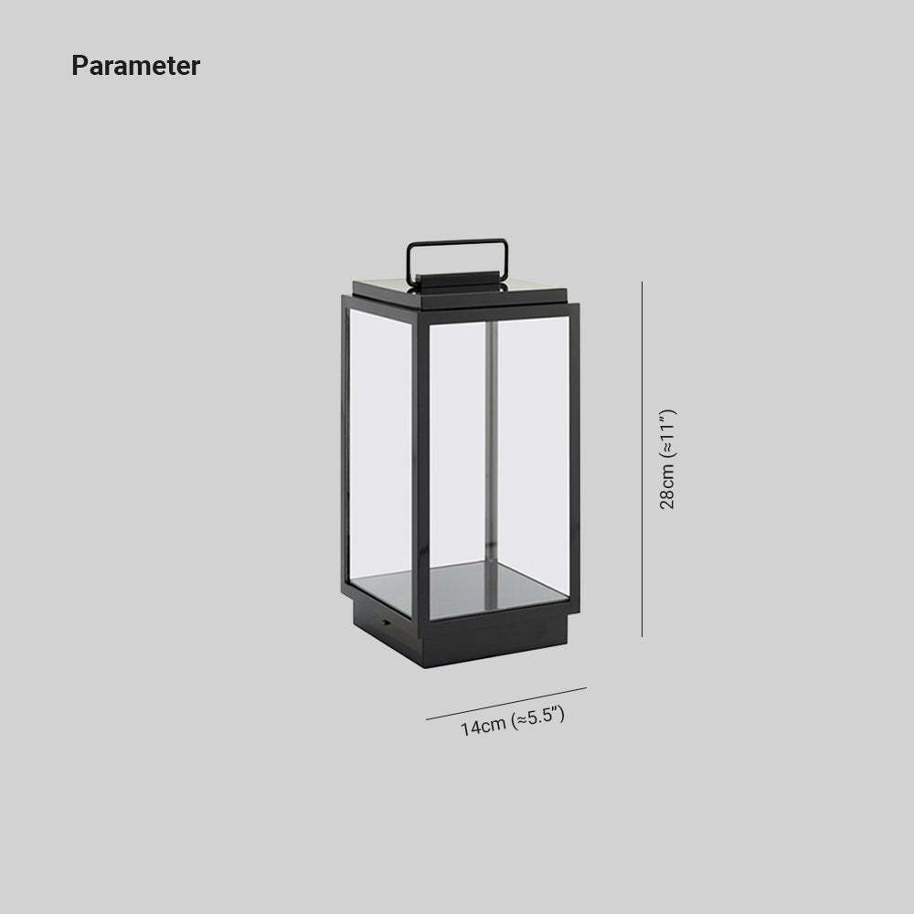 Orr Outdoor Floor Lamp dimensions, minimalist design, 28cm height, 14cm width