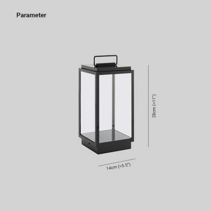 Orr Outdoor Floor Lamp dimensions, minimalist design, 28cm height, 14cm width