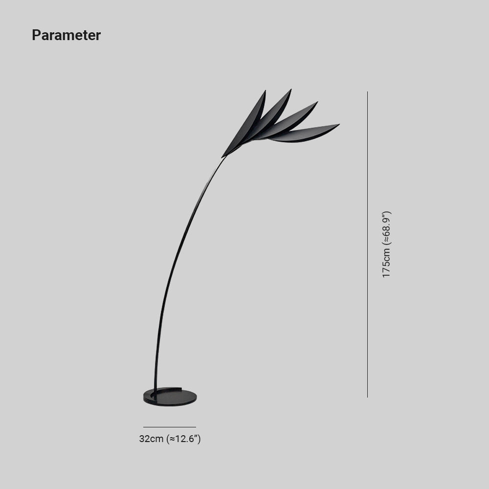 Clifford Floor Lamp Dimensions: 175cm x 32cm