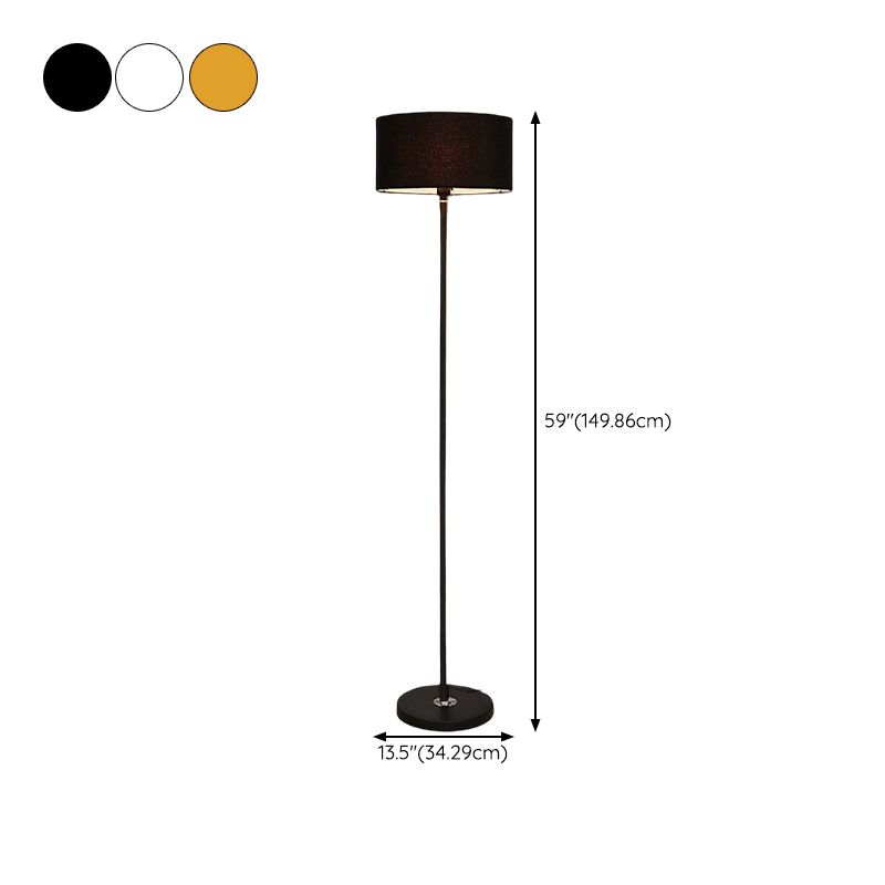 Eryn Black Floor Lamp Dimensions