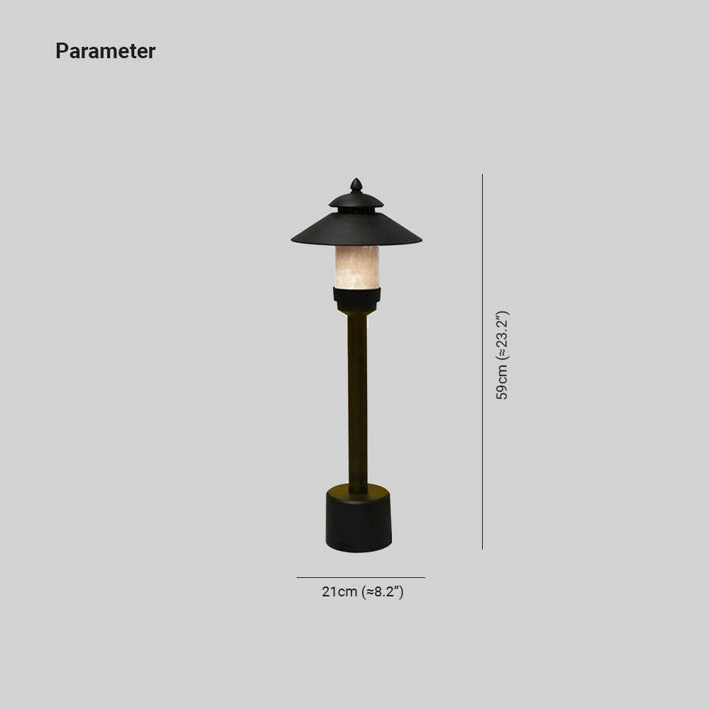 Carins Outdoor Path Light Dimensions