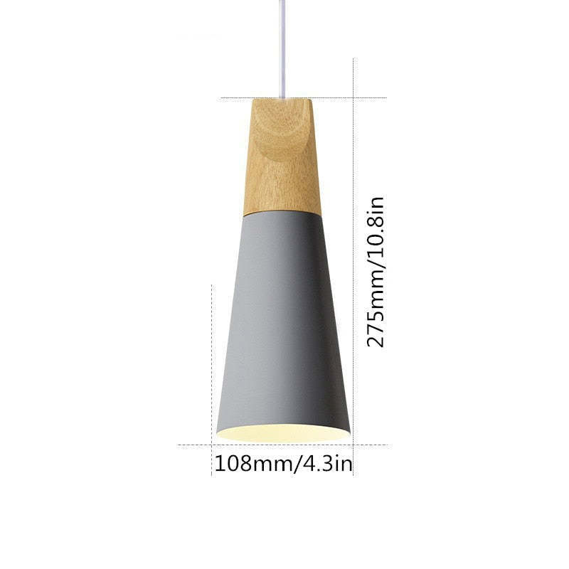 Morandi pendant light dimensions: 275mm x 108mm, Lassola lighting