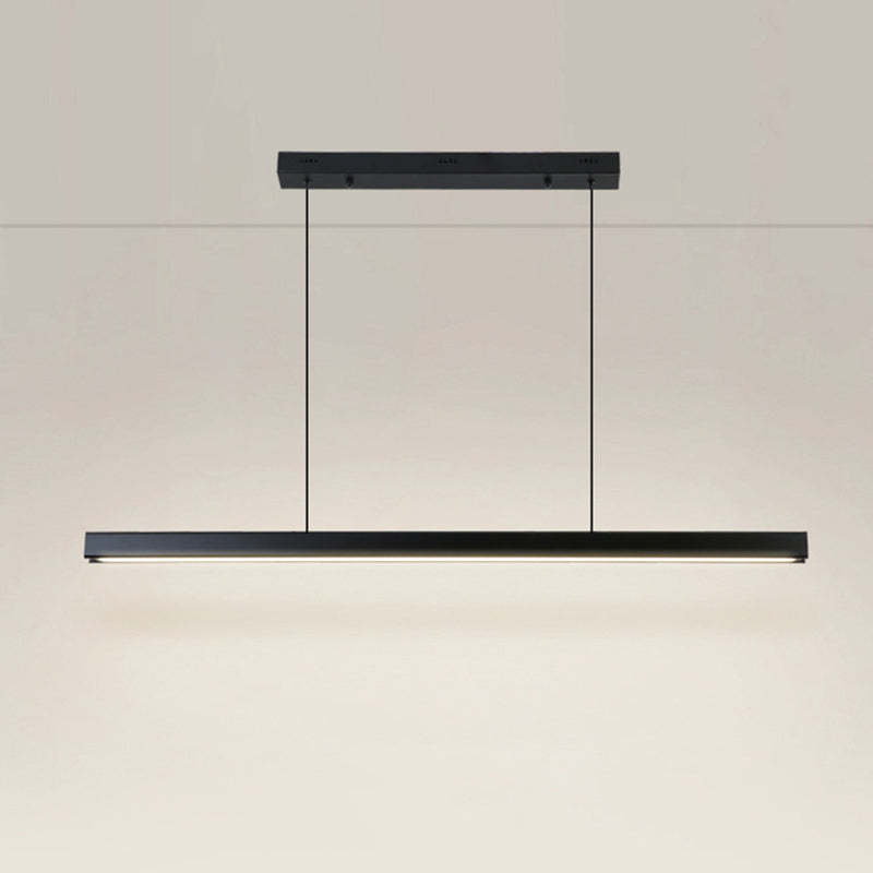 Las Sola Edge Pendant Light, Black Finish