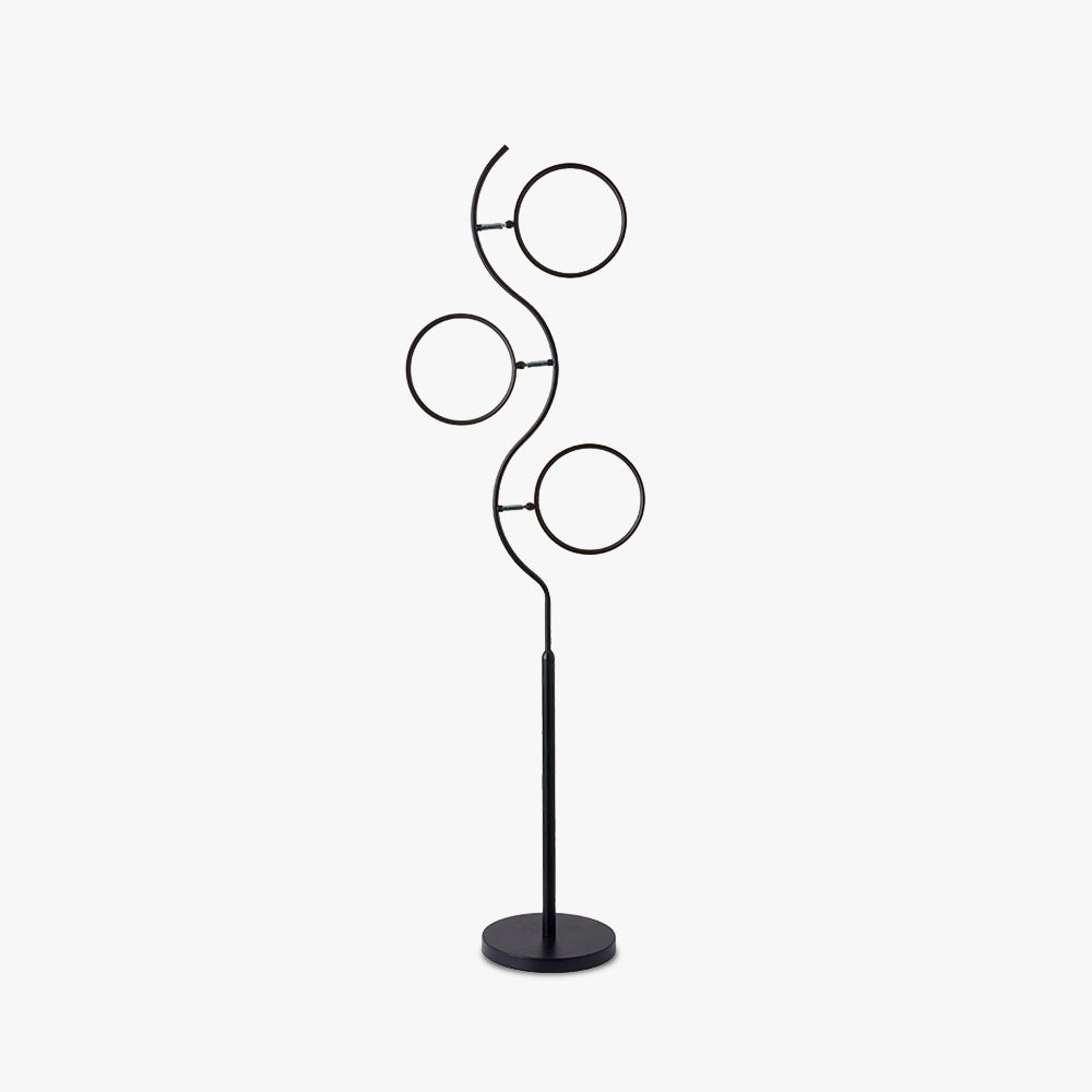 Louise Modern Nordic Curved Acrylic Metal Floor lamp