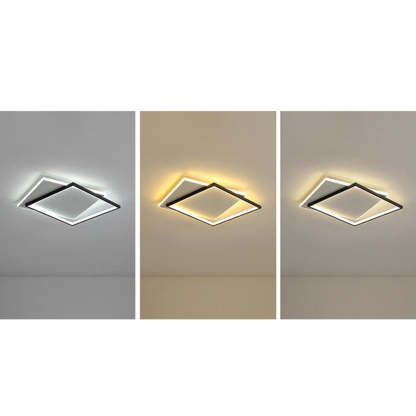 Quinn Square Ceiling Light - Color Temperature Options