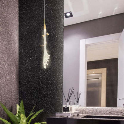 Sanna Pendant Light in Modern Bathroom