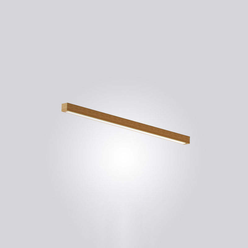 Edge Linear Wood Ceiling Light