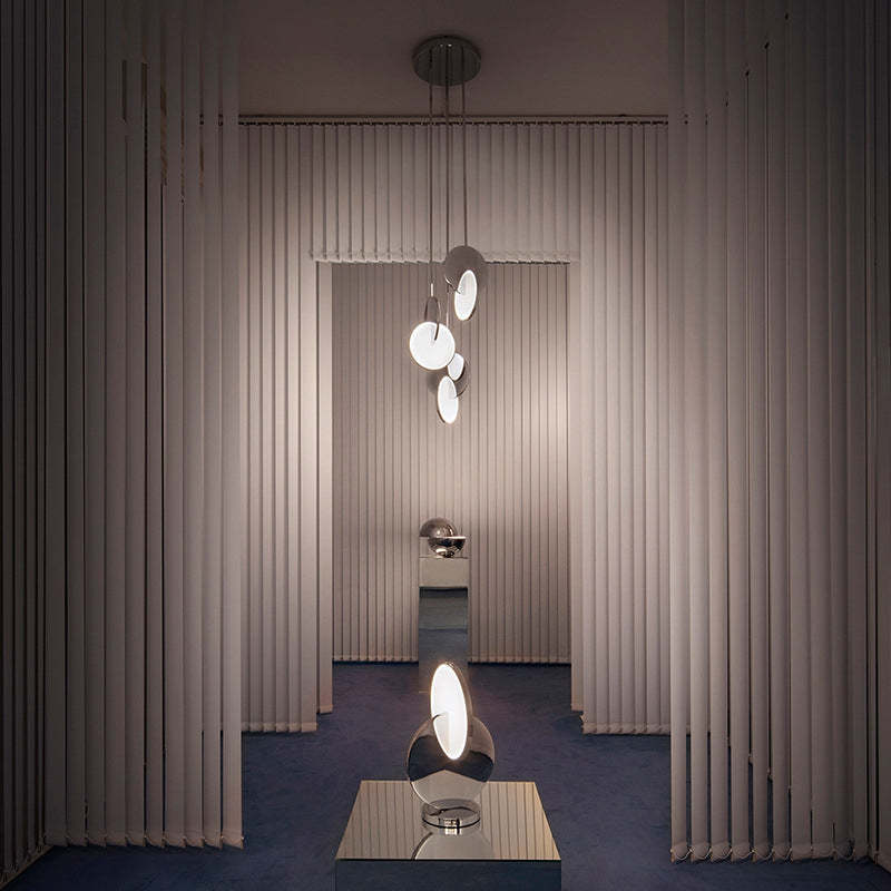 Welsh Pendant Light Disc in minimalist interior design