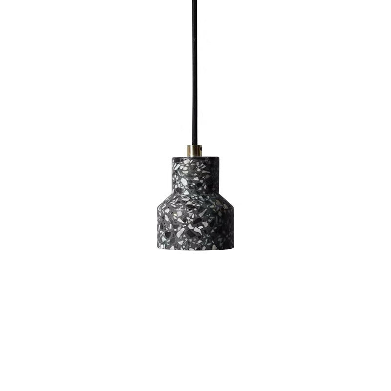 Morandi Pendant Light, Terrazzo Cement Shade, Modern Lighting