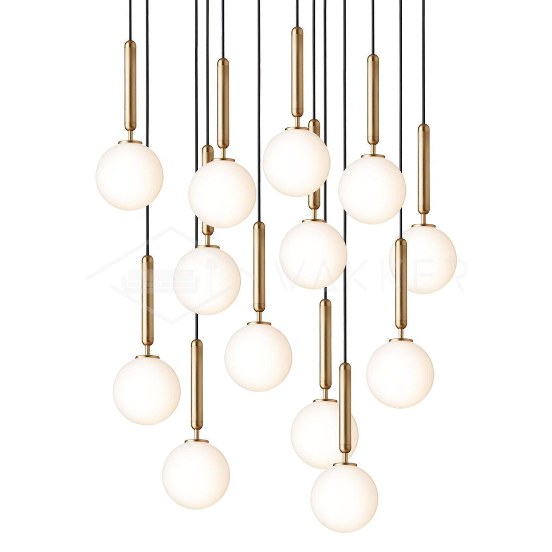 Hailie Minimalism Oval Nordic Modern Pendant Light Bedroom Living Room