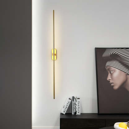 Edge Minimalism Metal Acrylic Wall Lamp Bedroom Living Room