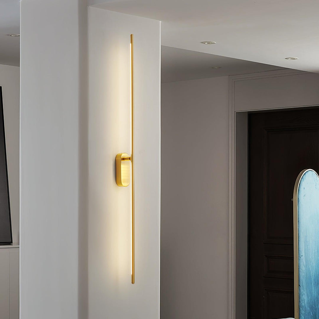 Edge Minimalism Metal Acrylic Wall Lamp Bedroom Living Room