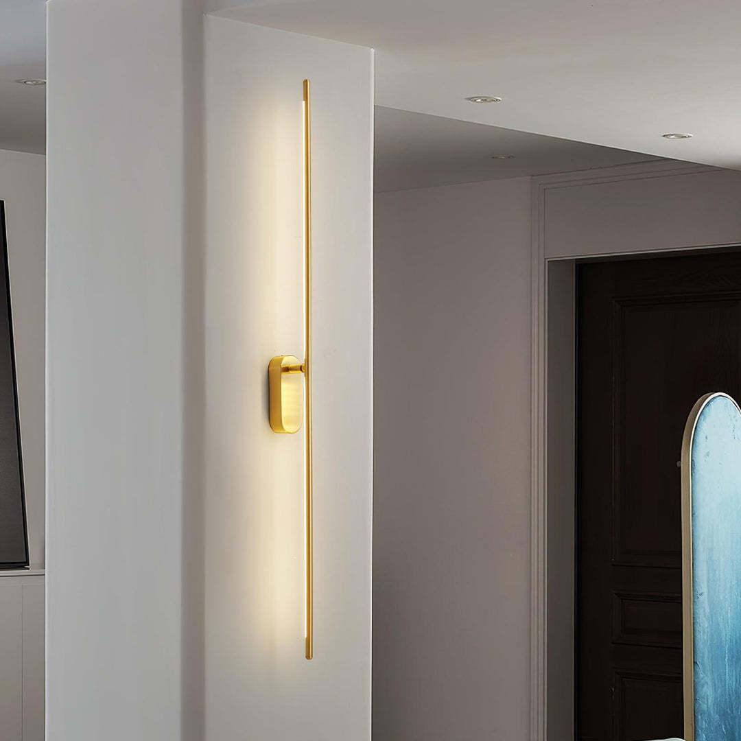 Edge Minimalism Metal Acrylic Wall Lamp Bedroom Living Room