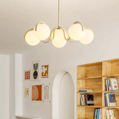 Valentina Vintage Metal Glass Pendant Light Bedroom Living Room