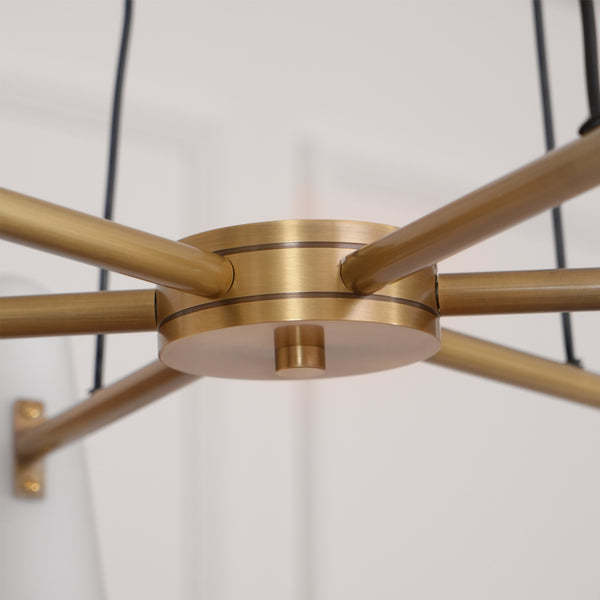 Alessio Minimalism Metal Glass Pendant Light Dining Room Bedroom