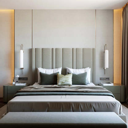 Hailie Minimalism Metal Gold Black Glass Wall Lamp Bedroom Living Room