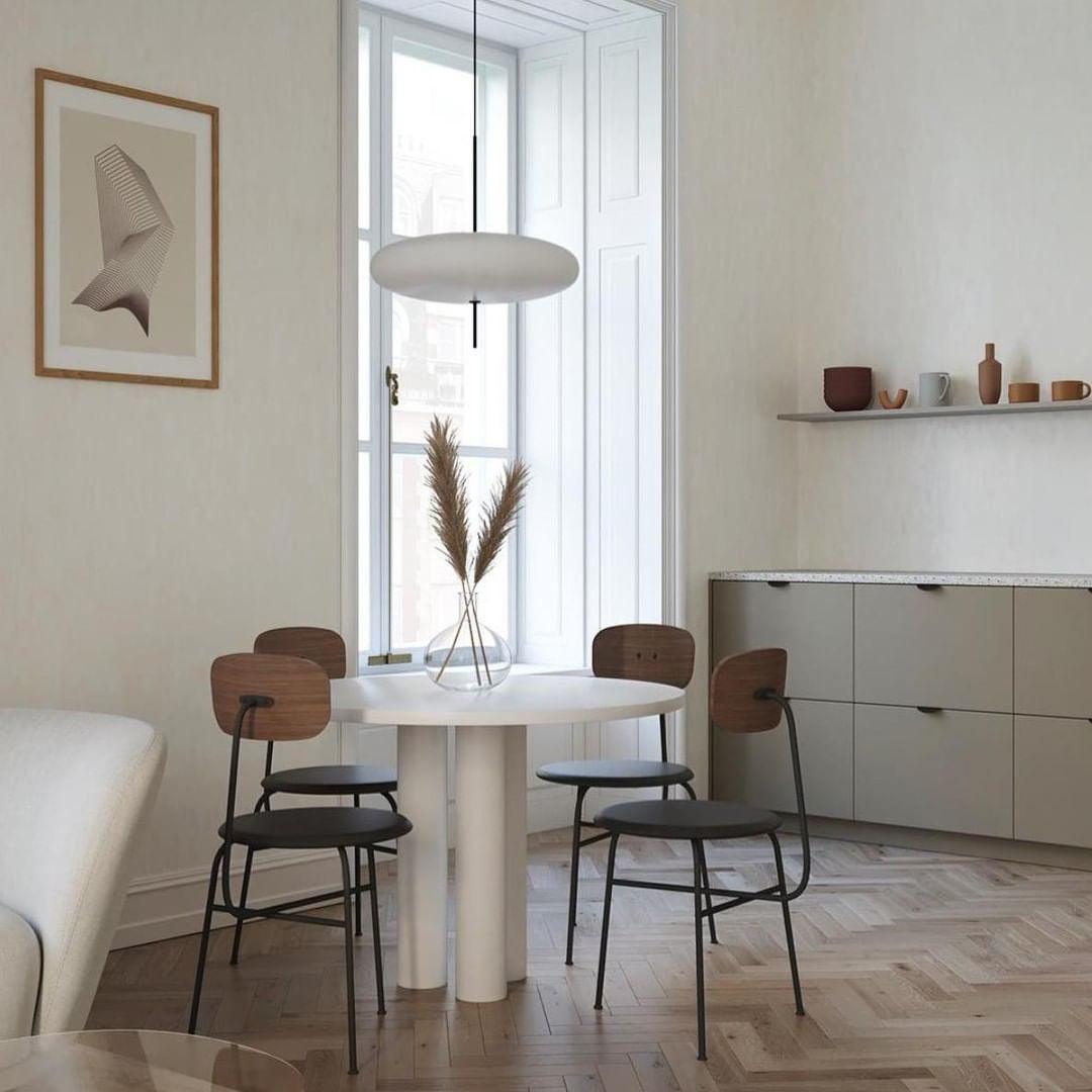 Leilani Nordic Modern Oval Single Pendant Light