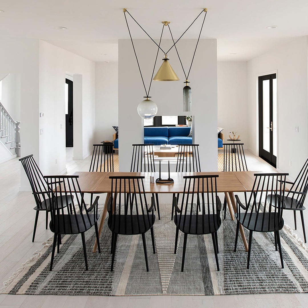 Alessio Unusual Metal Glass Pendant Light Bedroom Living Room