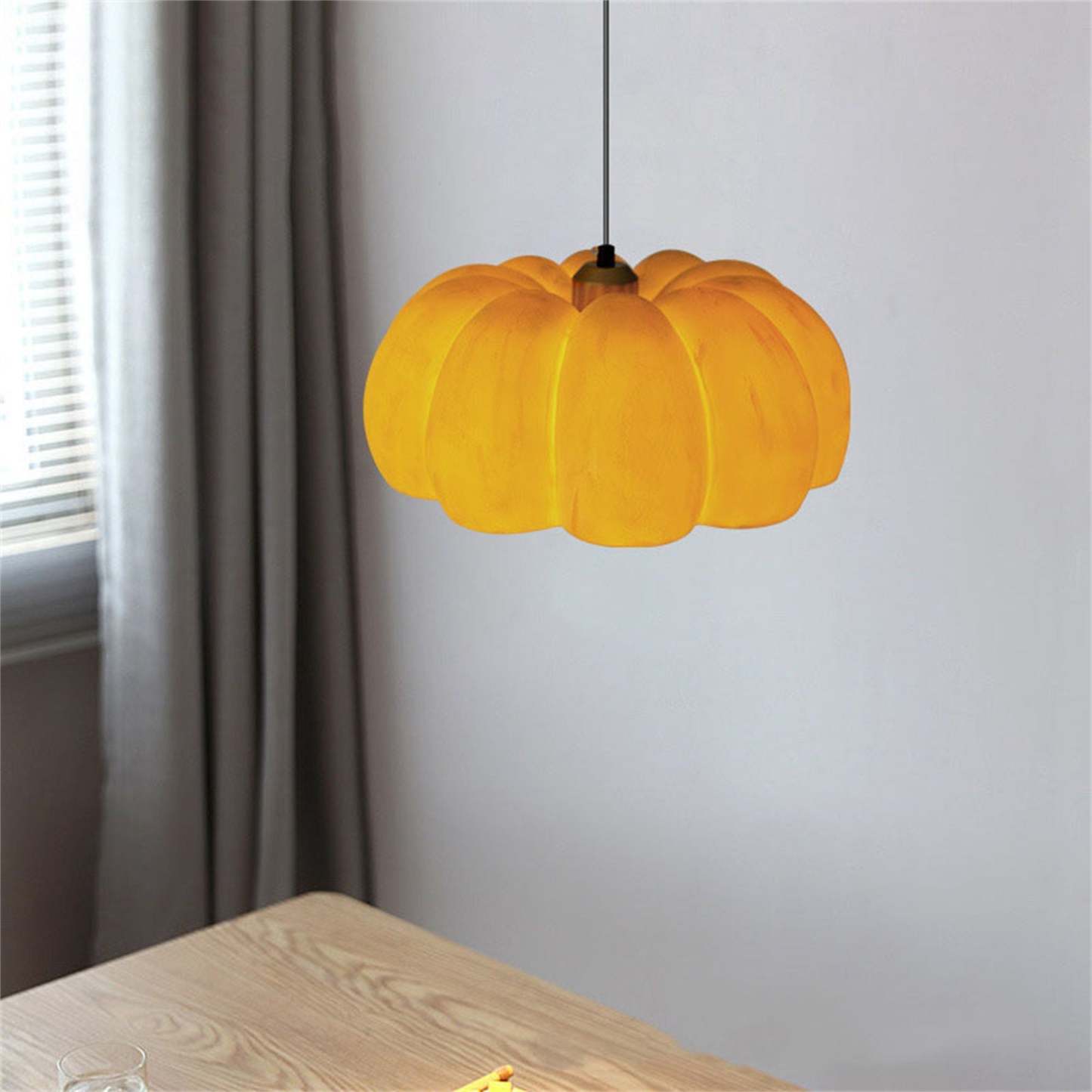 Nielsen Pumpkin Pendant Light in room setting