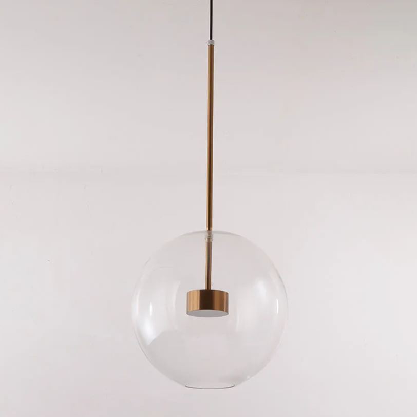 Hailie Bubble Pendant Light - Modern glass sphere lighting Hailie Modern Bubble Metal Pendant Light