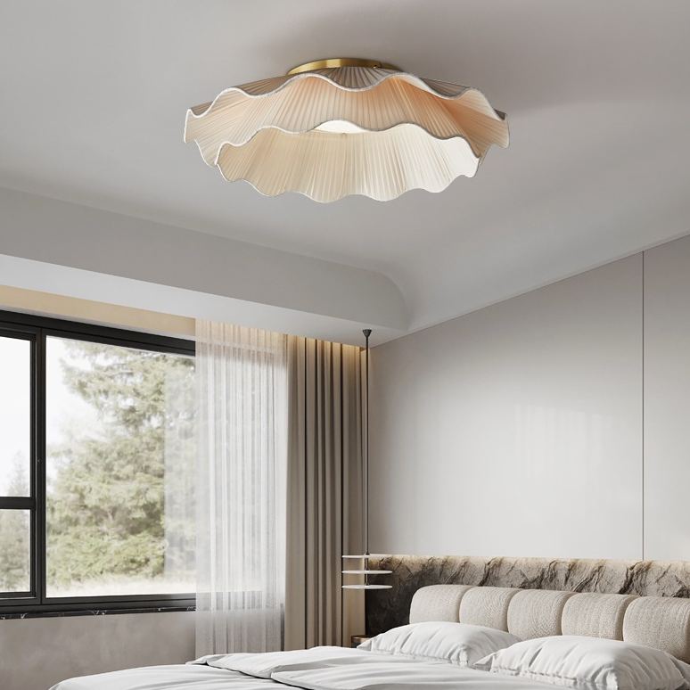 Renée Minimalism Metal Fabric Ceiling Light / Pendant Light Dining Room Bedroom