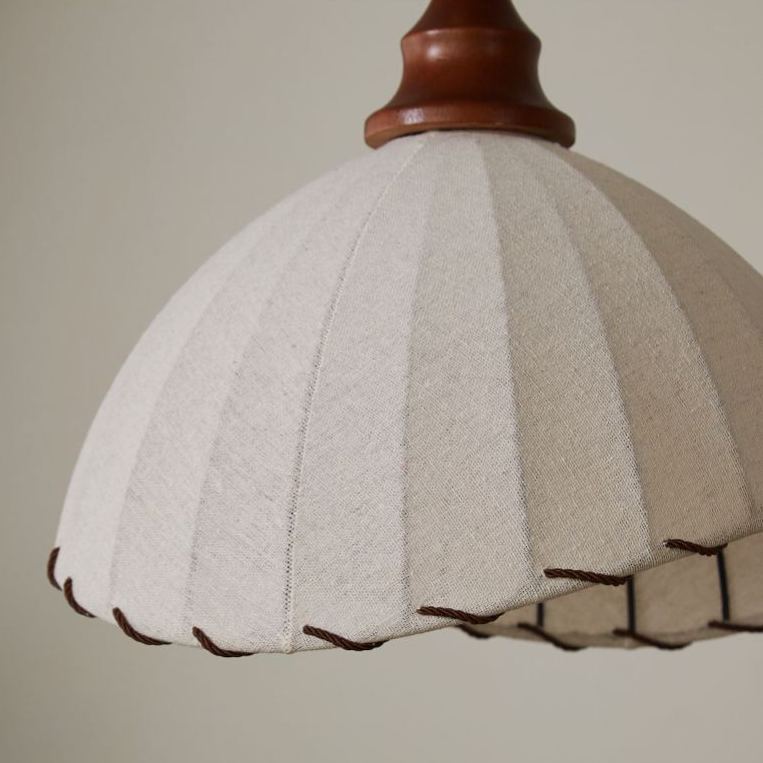 Renée Vintage Cottage Fabric Pendant Light Shades Dining Room Bedroom