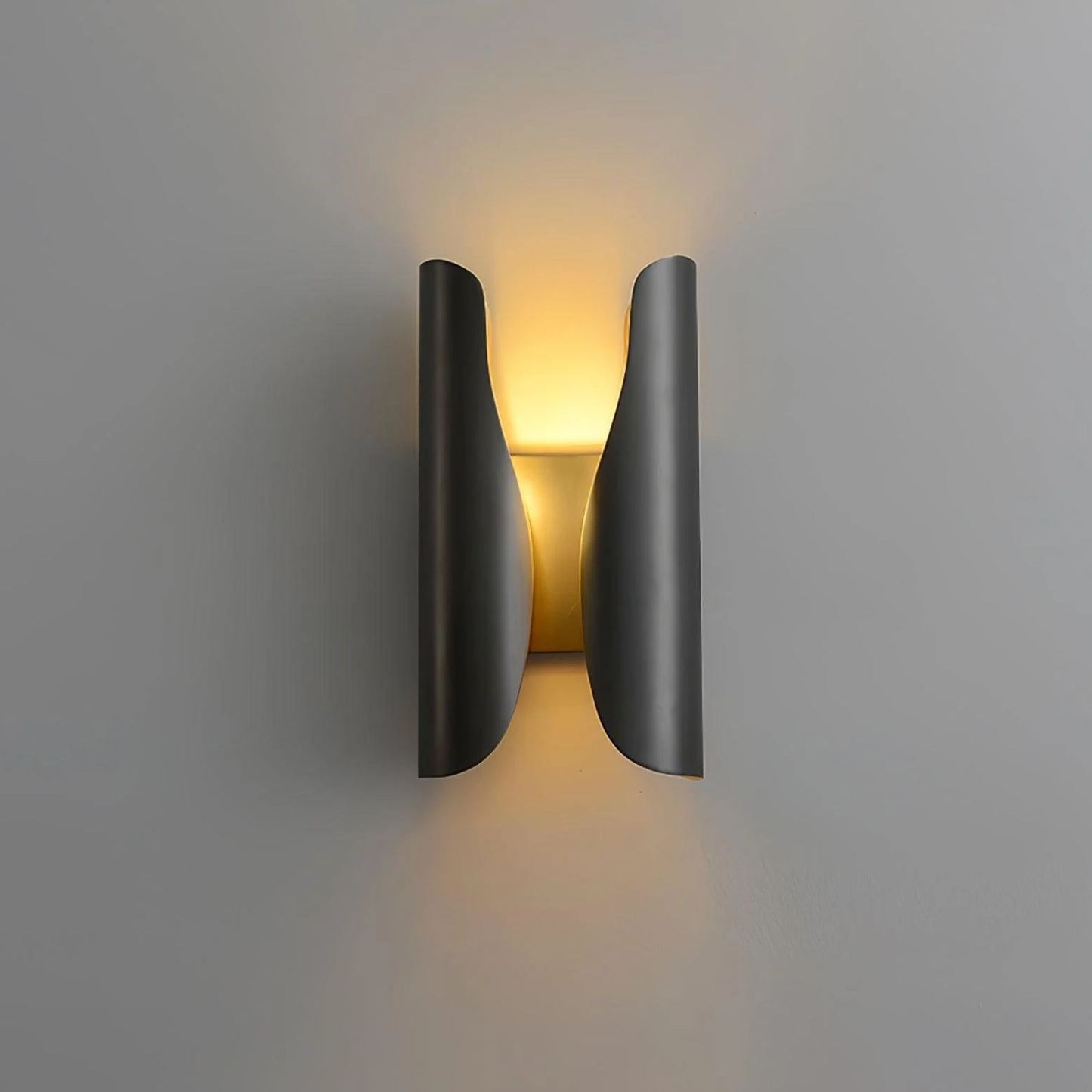 Orr Industrial Brass Metal Wall Lamp Dining Room Bedroom Living Room