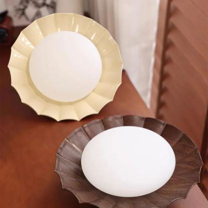 Morandi Round Petal Flush Mount Ceiling Light