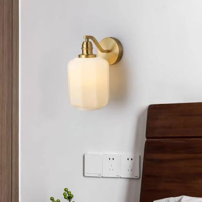 Hailie Glass Wall Lamp