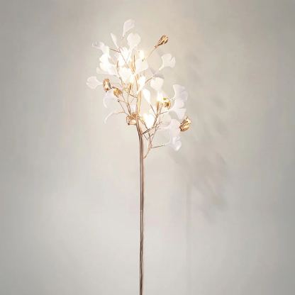 Olivia Gingko Ceramics Floor Lamp