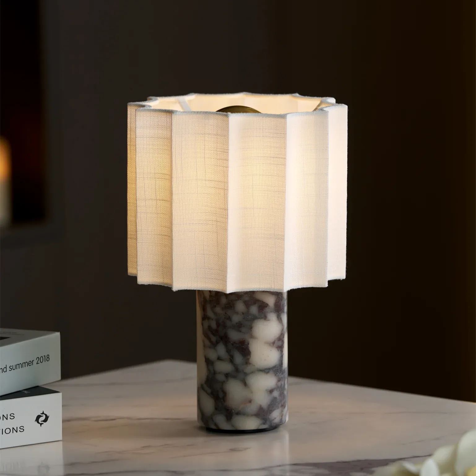 Jade Nordic Minimalism Livingroom Table Lamp