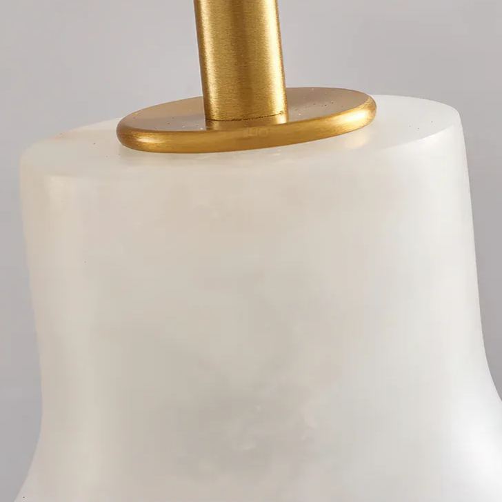 Ozawa Pendant Light - alabaster resin shade detail