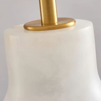Ozawa Pendant Light - alabaster resin shade detail