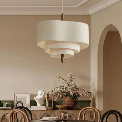 Renée Pendant Light in Dining Room - Modern lighting for dining area