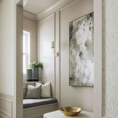 Alessio Vintage Classical Metal Fabric Wall Light Shades Bathroom Bedroom