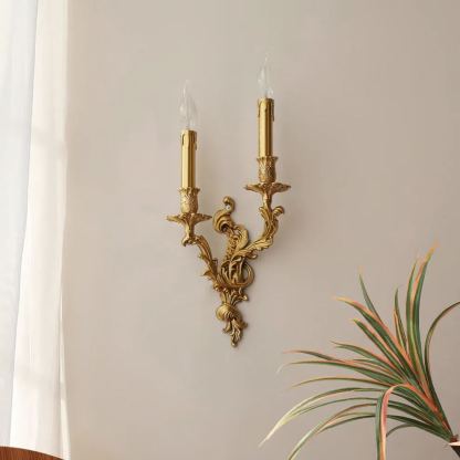 Alessio Vintage Palace Candle Wall Light Living Room Bedroom Bathroom