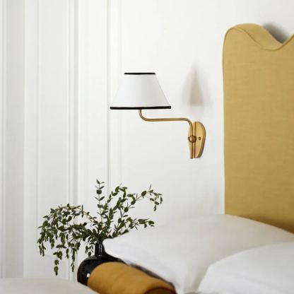 Alessio Vintage Classical Metal Wall Light Bedroom Living Room