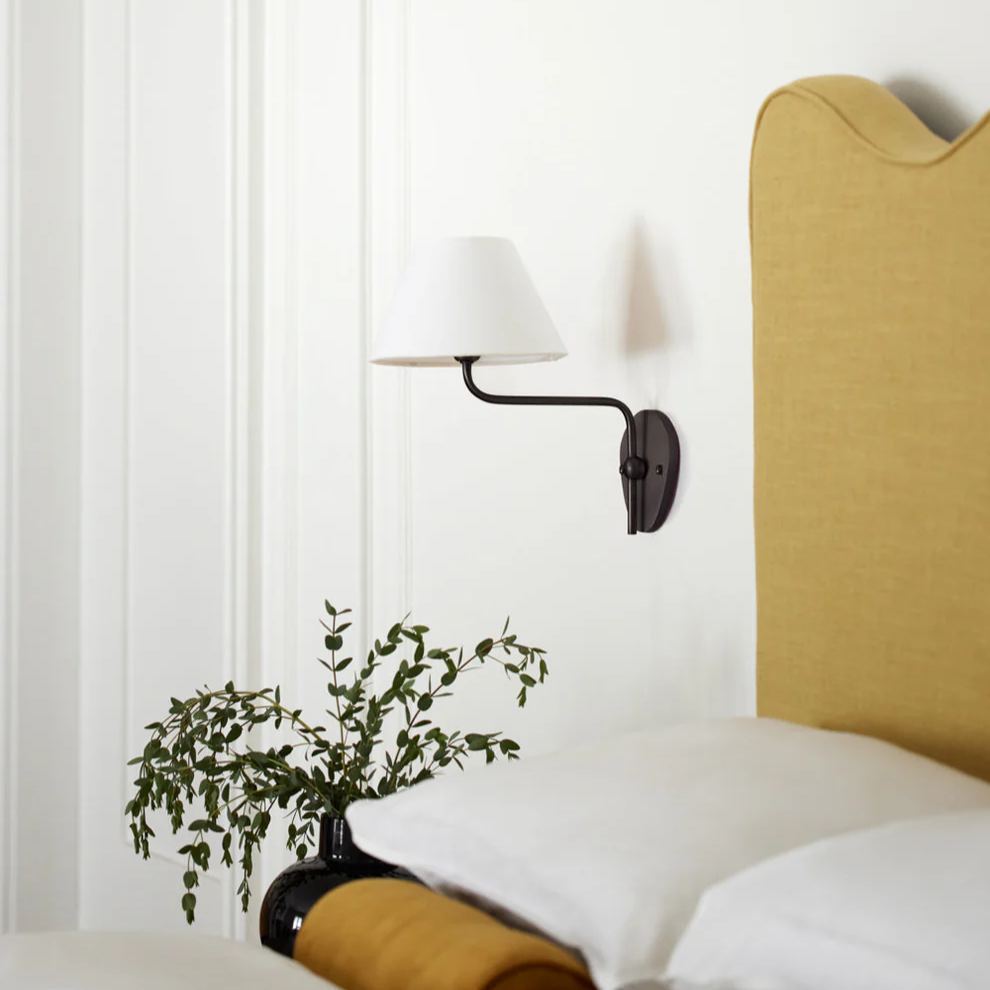 Alessio Vintage Classical Metal Wall Light Bedroom Living Room