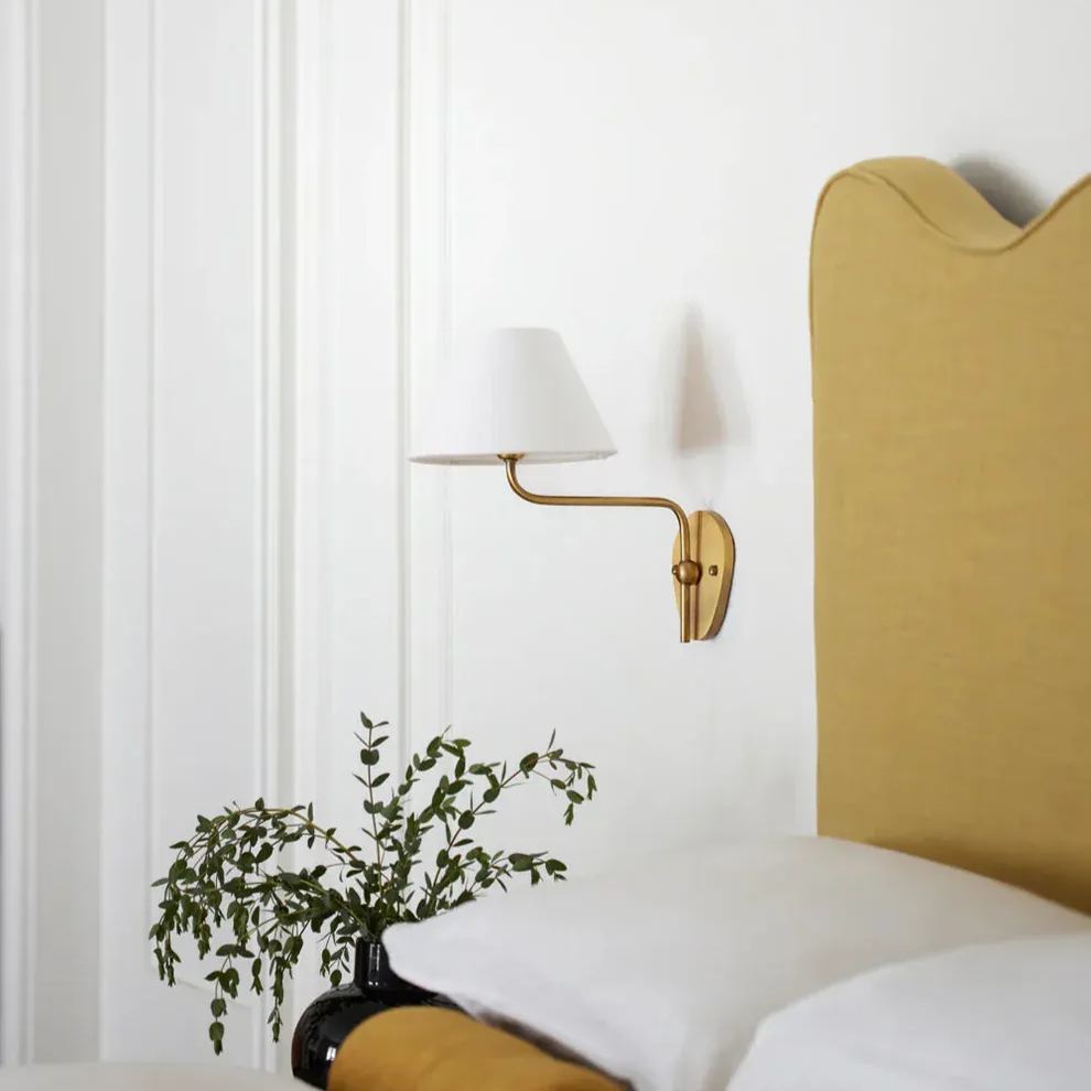 Alessio Vintage Classical Metal Wall Light Bedroom Living Room