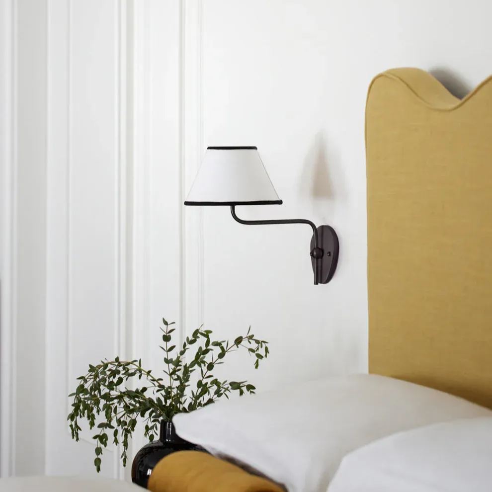 Alessio Vintage Classical Metal Wall Light Bedroom Living Room
