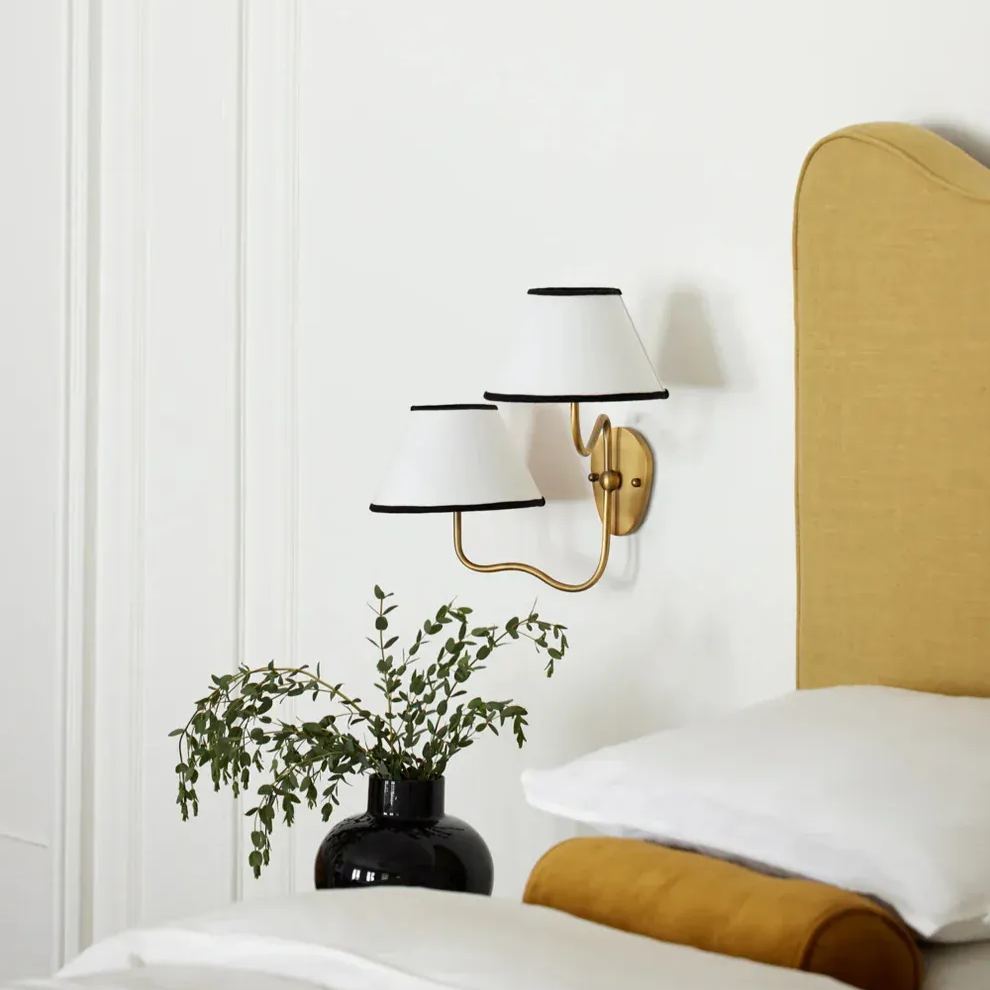 Alessio Vintage Classical Metal Wall Light Bedroom Living Room