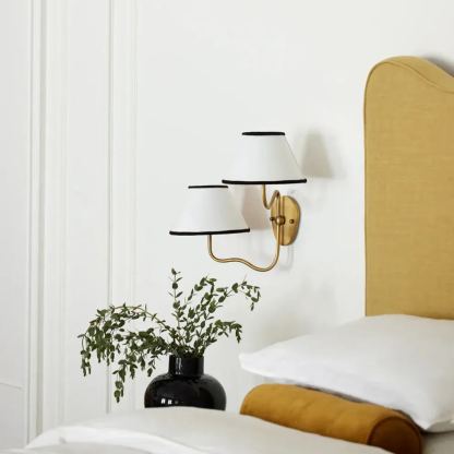 Alessio Vintage Classical Metal Wall Light Bedroom Living Room