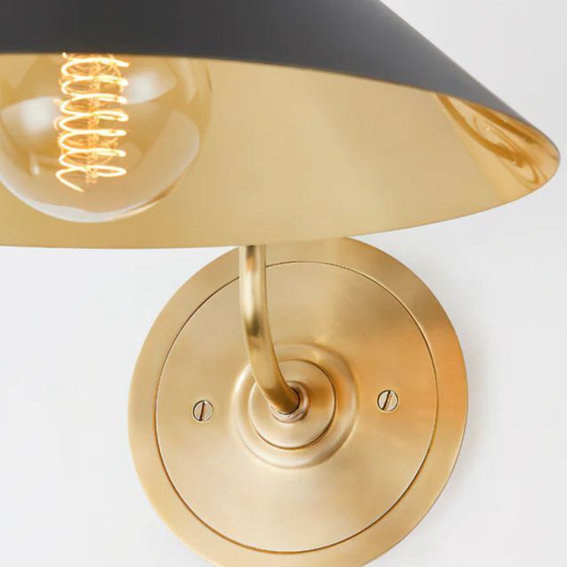 Alessio Vintage Cottage Metal Wall Light Bedroom Study Living Room
