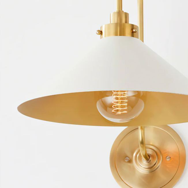 Alessio Vintage Cottage Metal Wall Light Bedroom Study Living Room