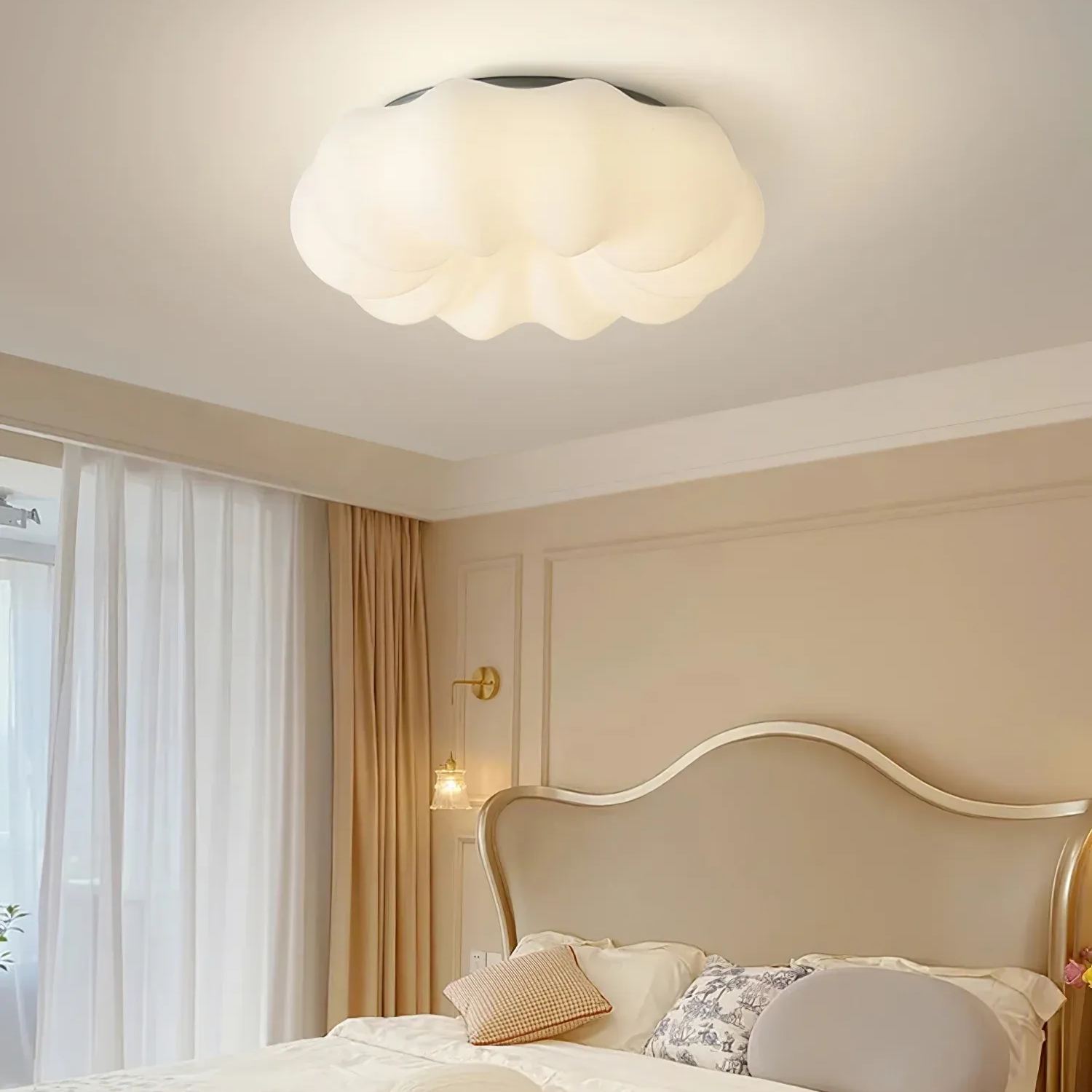 Quinn Cloud Ceiling Lamp in Bedroom