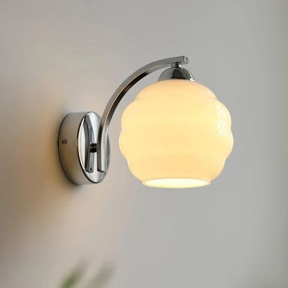 Carins Vintage Antique Glass Wall Light Shades Bedroom Living Room