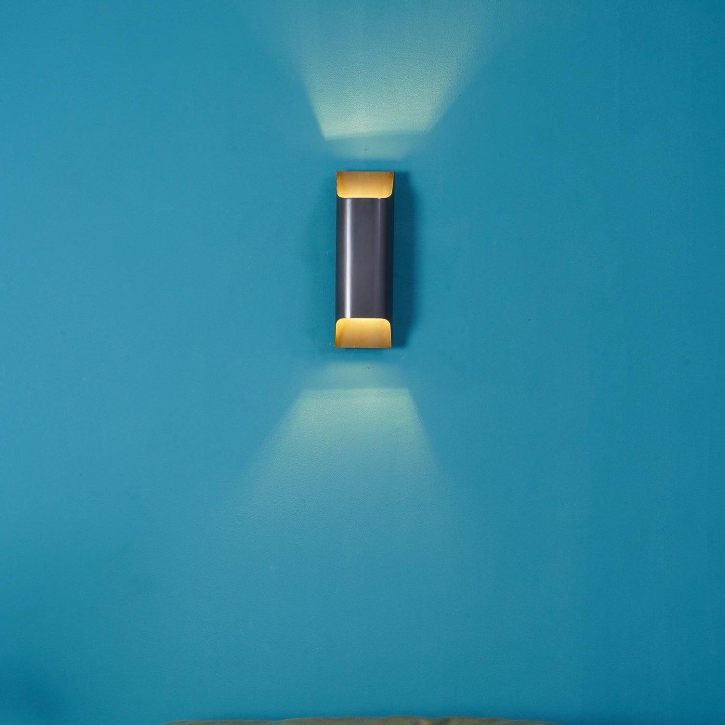 Orr Vintage Industrial Square Metal Wall Light Hallway Bathroom Bedroom