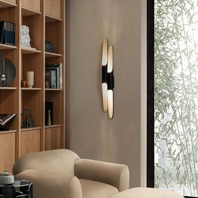 Orr Modern Minimalism Long Metal Wall Light Living Room Bedroom Hallway